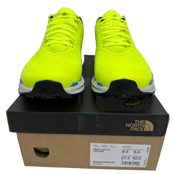 The North Face Men\'s VECTIV Levitum Trail Running‎ Led Yellow /Tnf Black Sz 9.5 main image 8
